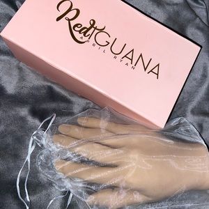 Red Iguana by AR FULL silicone nail practice hand